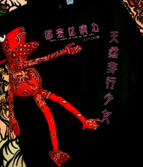 都会は病む。天然非行少女パーカー